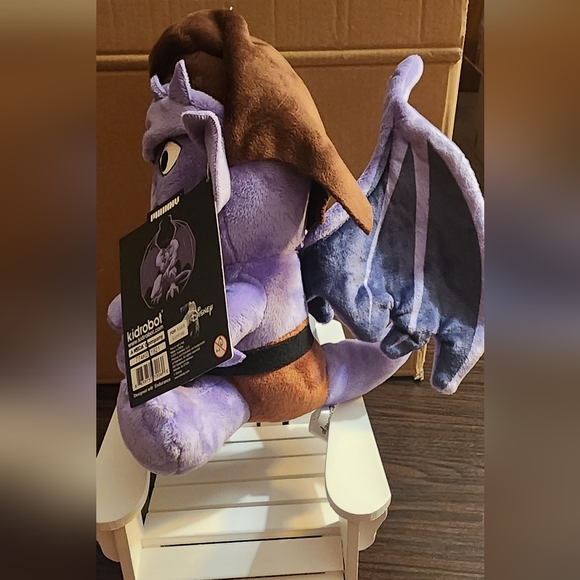 GARGOYLES GOLIATH 8" PHUNNY PLUSH BY KIDROBOT - Picture 3 of 8